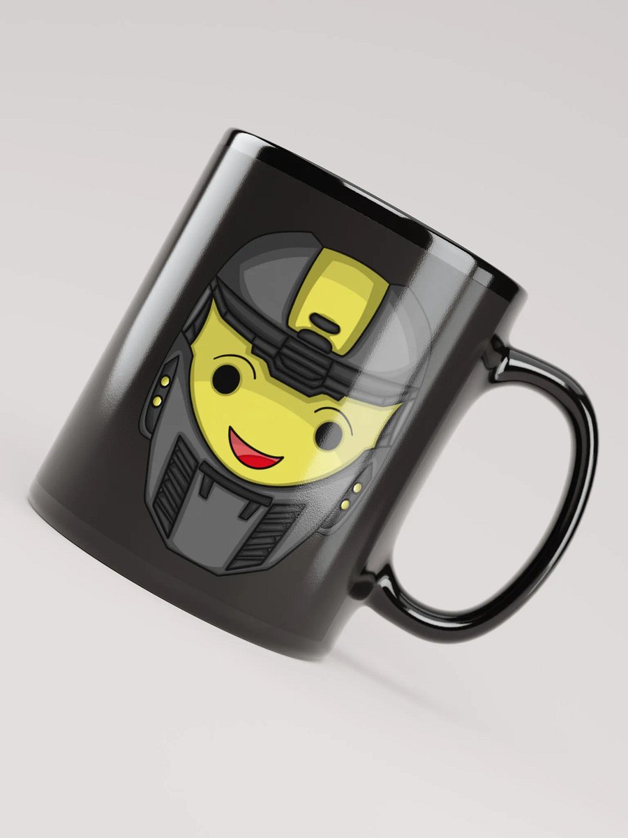 Spartan Arcadia happy arcadia emote glossy black mug product image (7)
