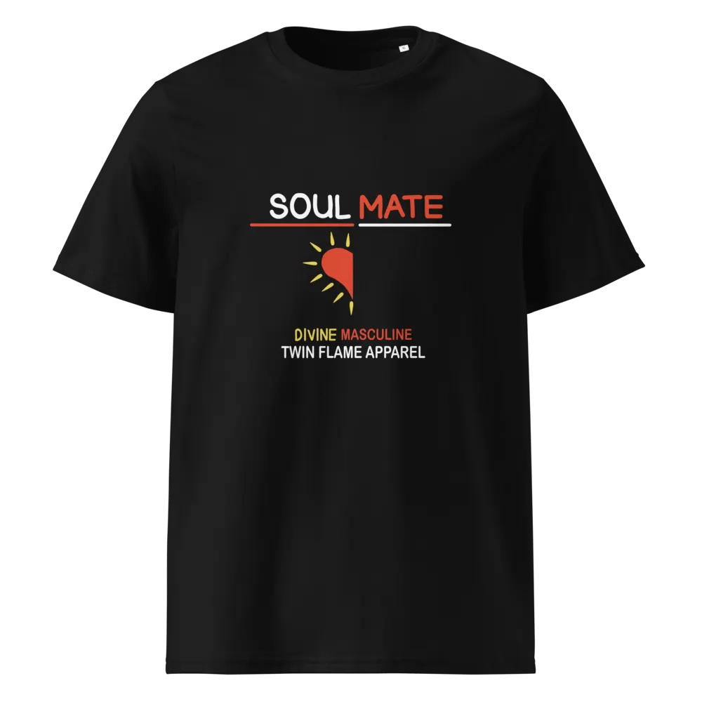 'Soul Mate Divine Masculine' Organic Cotton T-Shirt product image (1)