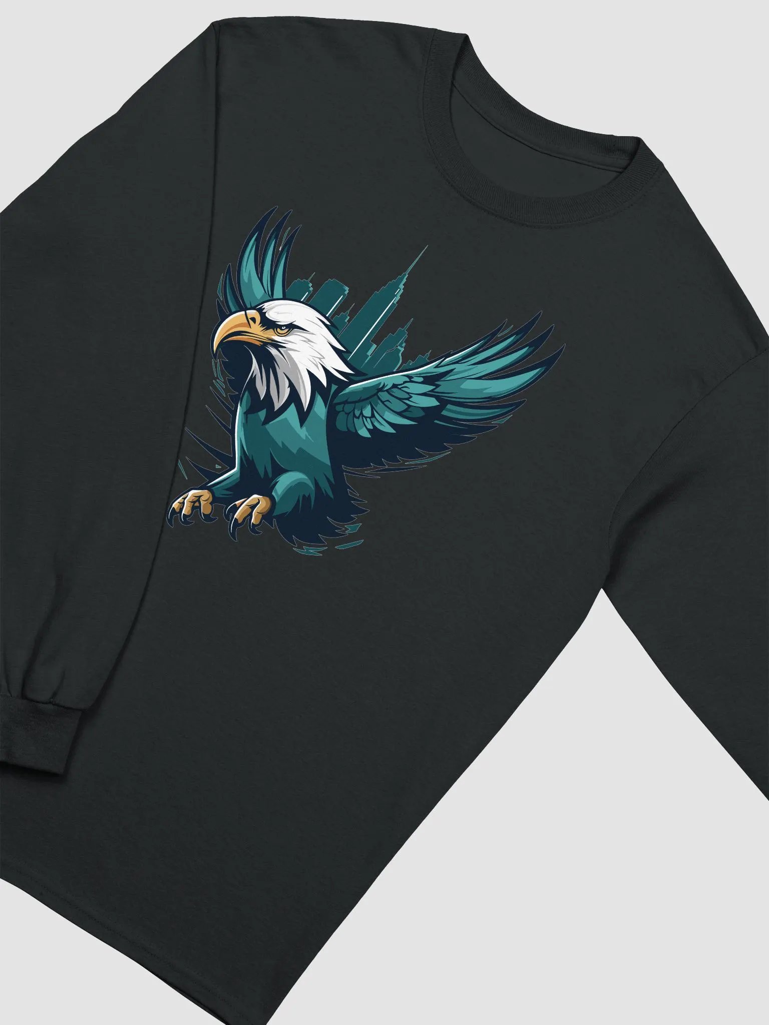 EAGLE CITYSCAPE LONG SLEEVE TEE product image (9)