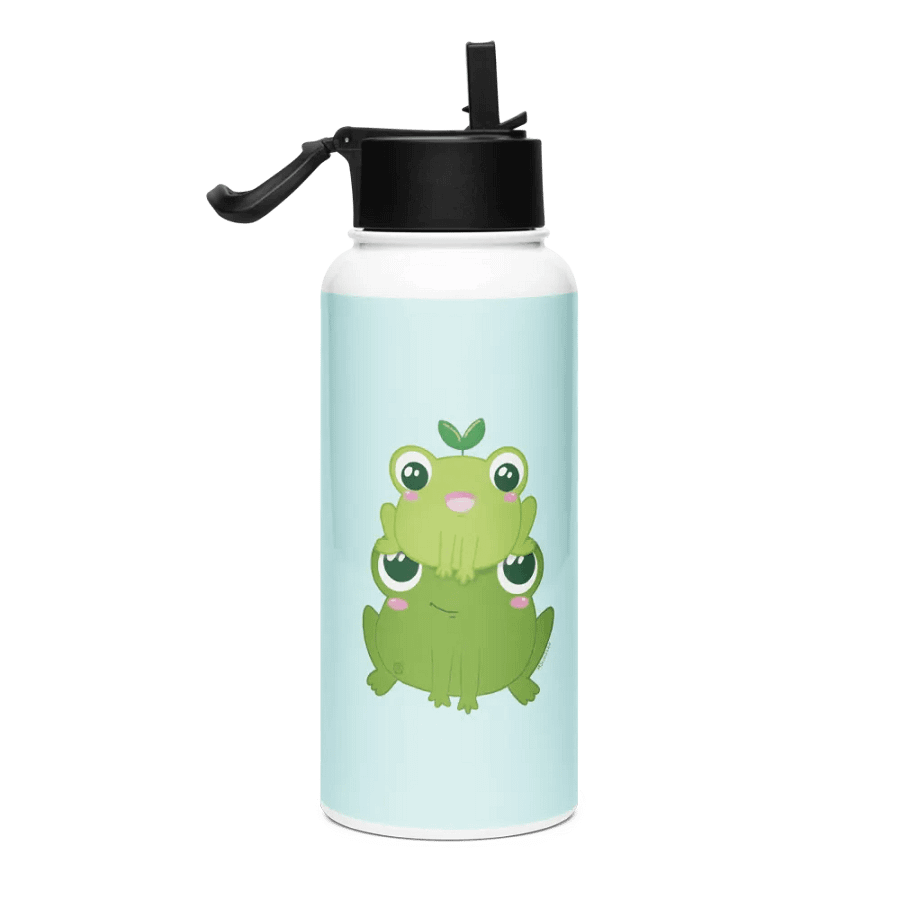 Froggy Sprout Water Bottle product image (1)