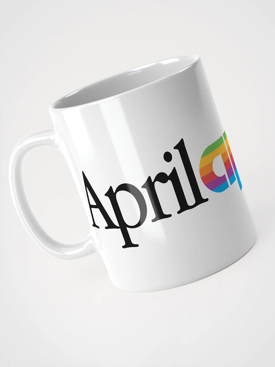 AprilApples White Glossy Mug product image (3)