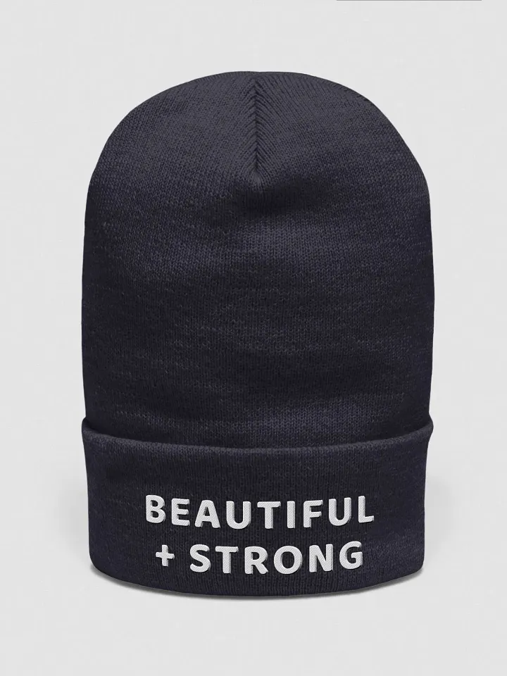 BEAUTIFUL AND STRONG Beanie product image (2)