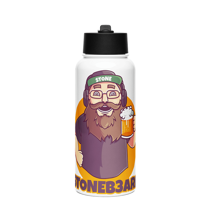 StoneB3ard Hydration Hero 32oz Water Bottle product image (1)