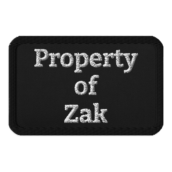 Property of Zak Patch product image (1)