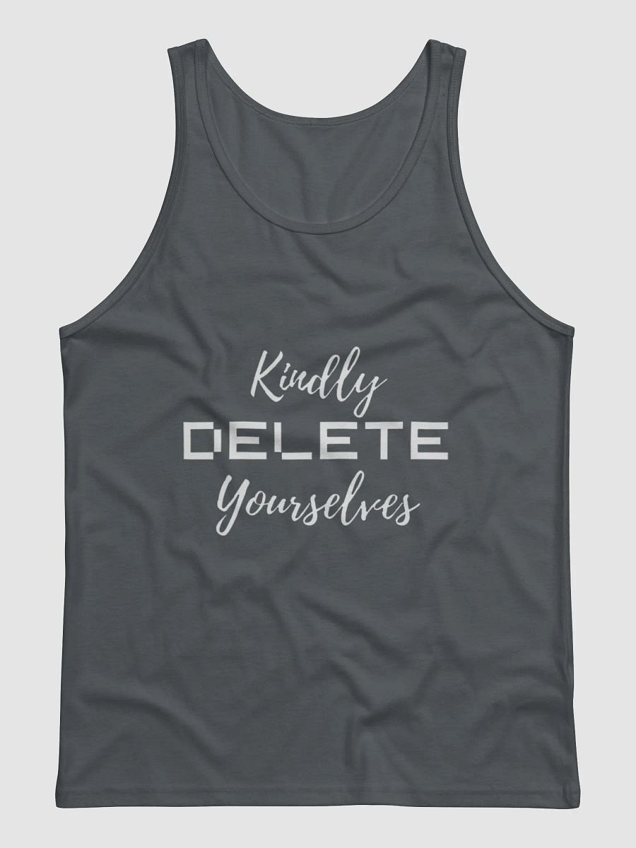 Kindly Delete Yourselves Failsafe Singlet Top product image (5)
