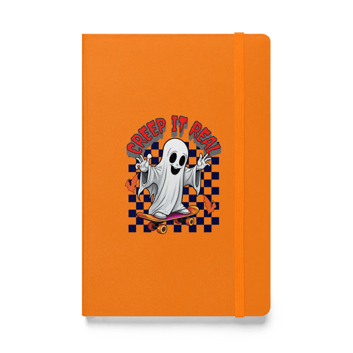 Creep It Real Skateboard Spook Hardcover Notebook product image (1)