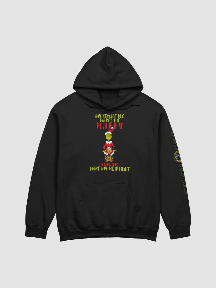 Sable Warriors Holiday Service Dog HOODIE: Helps Pair Veterans With A Service Dog product image (10)