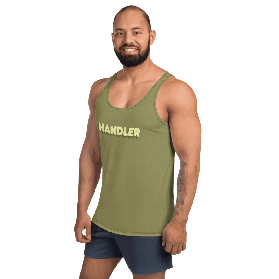 Identity Tank - HANDLER - Military Green product image (4)
