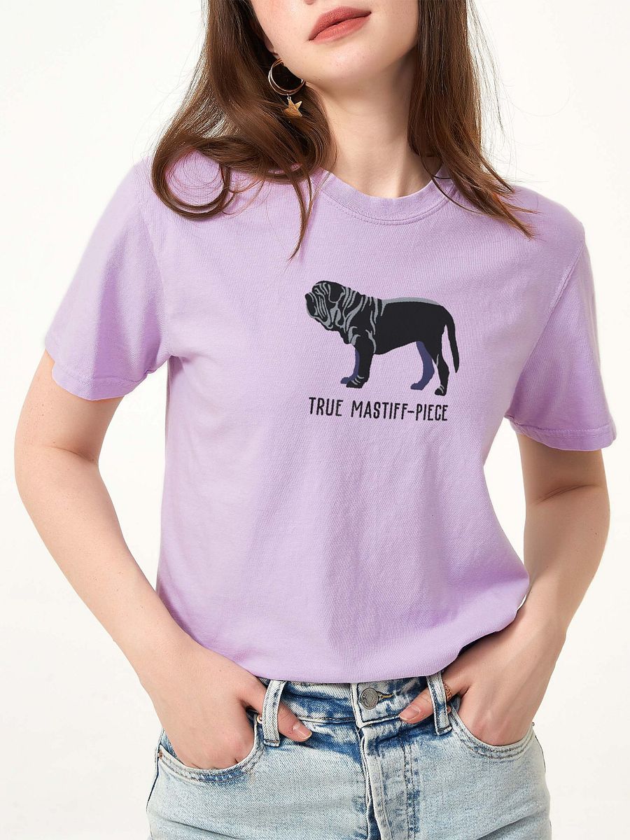 True Mastiff-Piece T-Shirt(Embroidered) of a Neapolitan Mastiff(Black) product image (2)