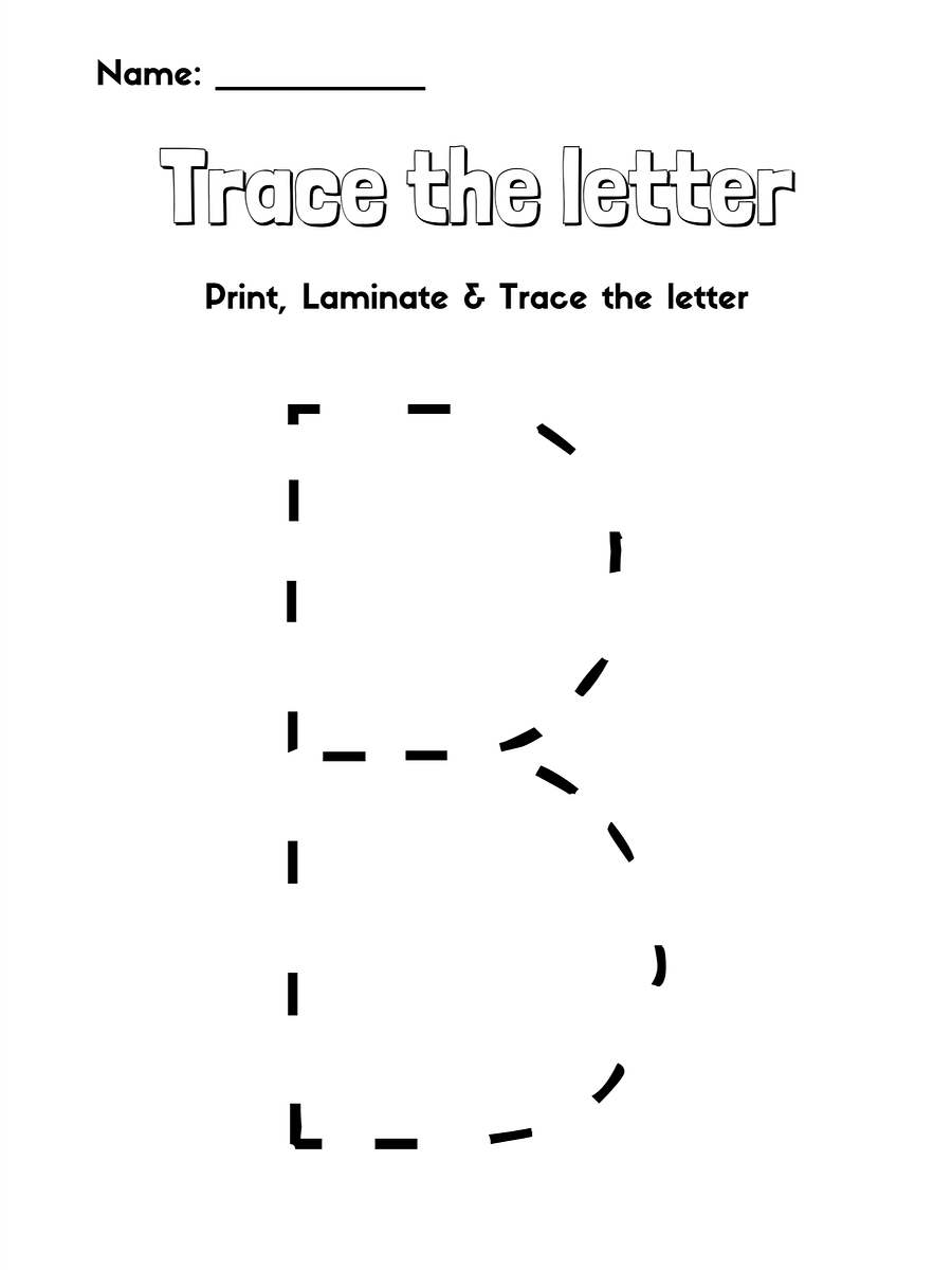 ABC Tracing Worksheet product image (2)