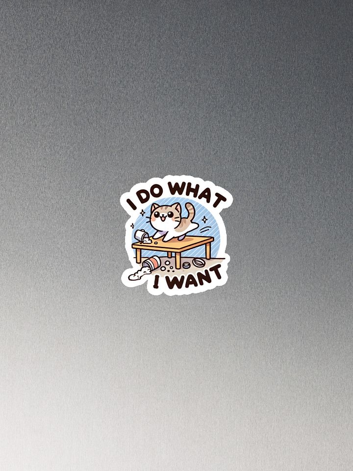 I do what I want magnet product image (1)