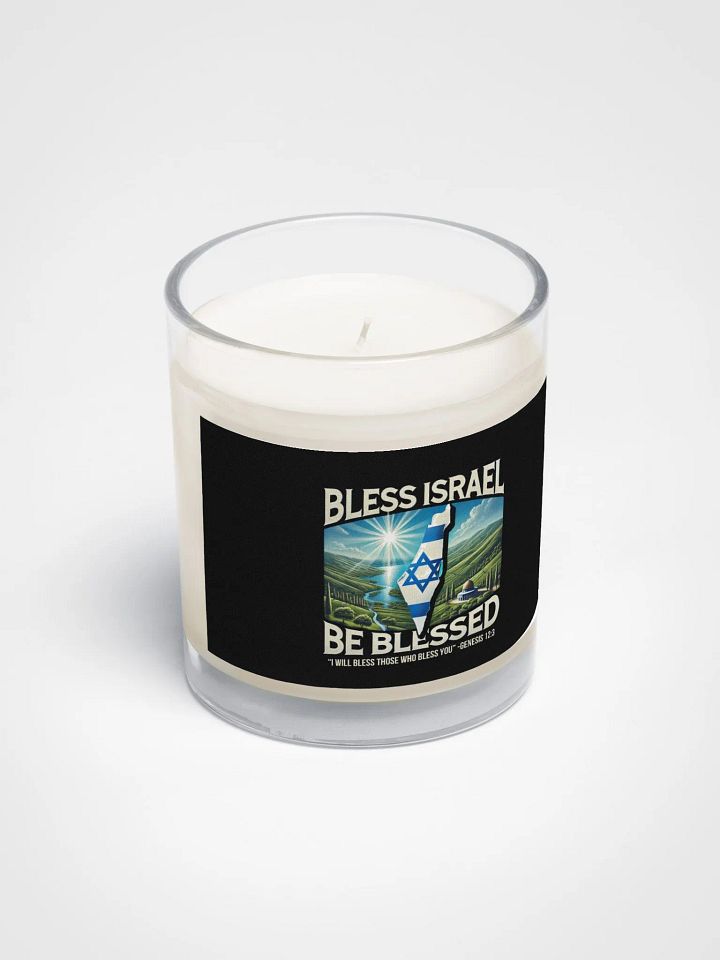 Bless Israel – Be Blessed Candle product image (2)