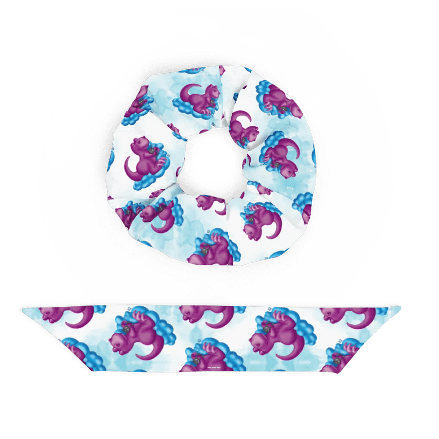 Sleepy Dino All-Over Scrunchie product image (7)