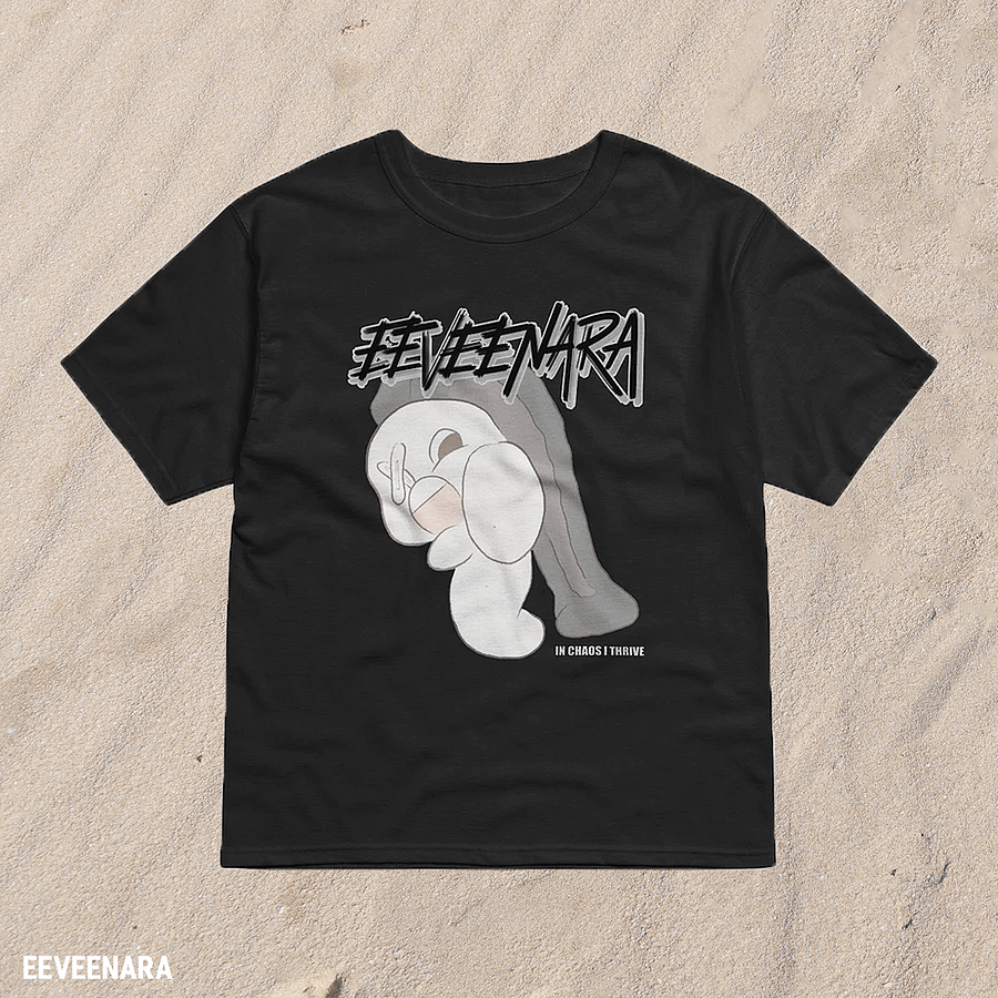 IN CHAOS I THRIVE x CHAMPION TEE - [BLACK] product image (4)