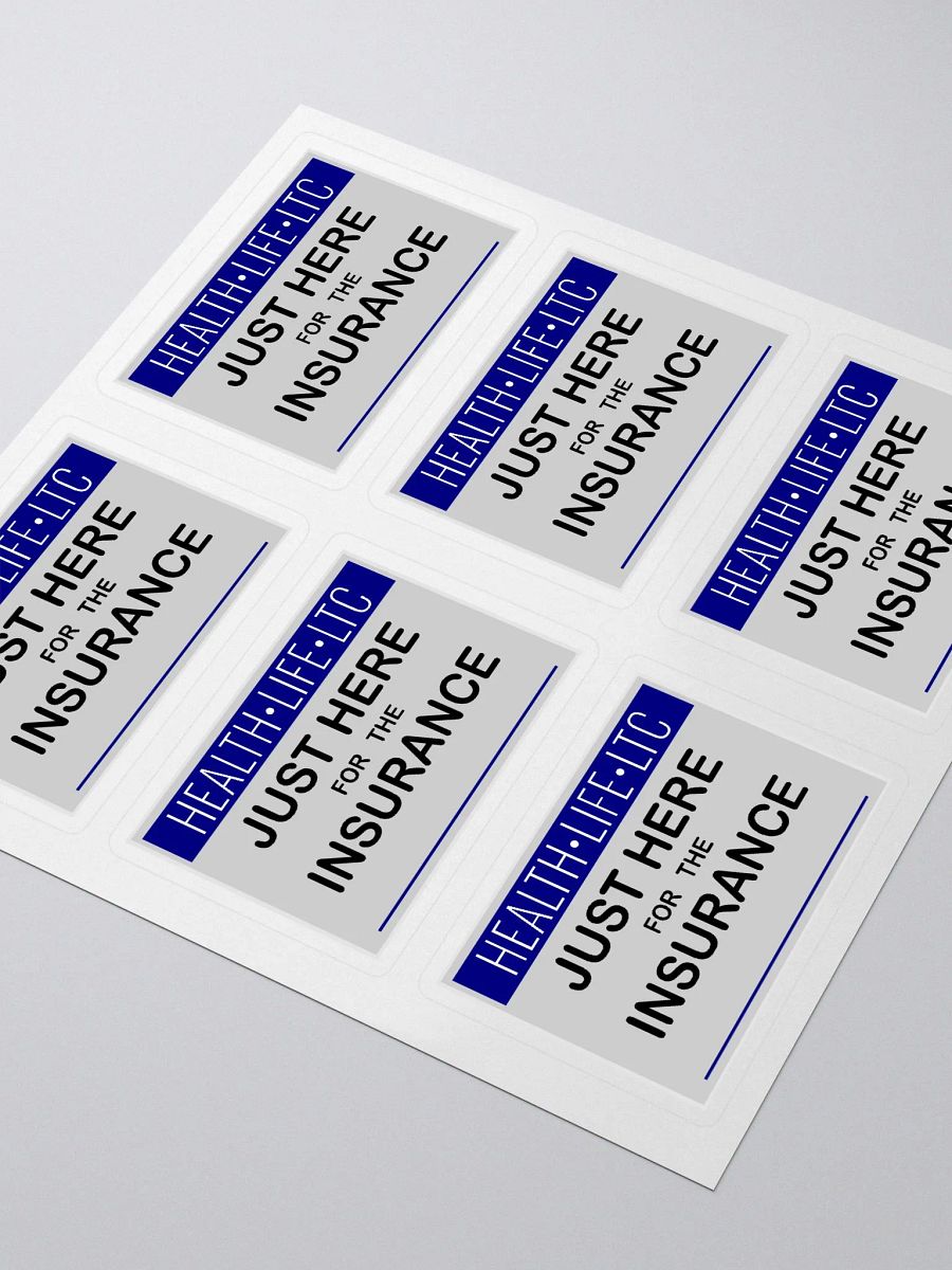 Just Here for the Insurance - Sticker Set product image (5)