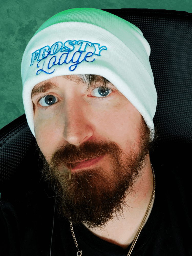 Frosty Lodge Embroidered Beanie product image (1)