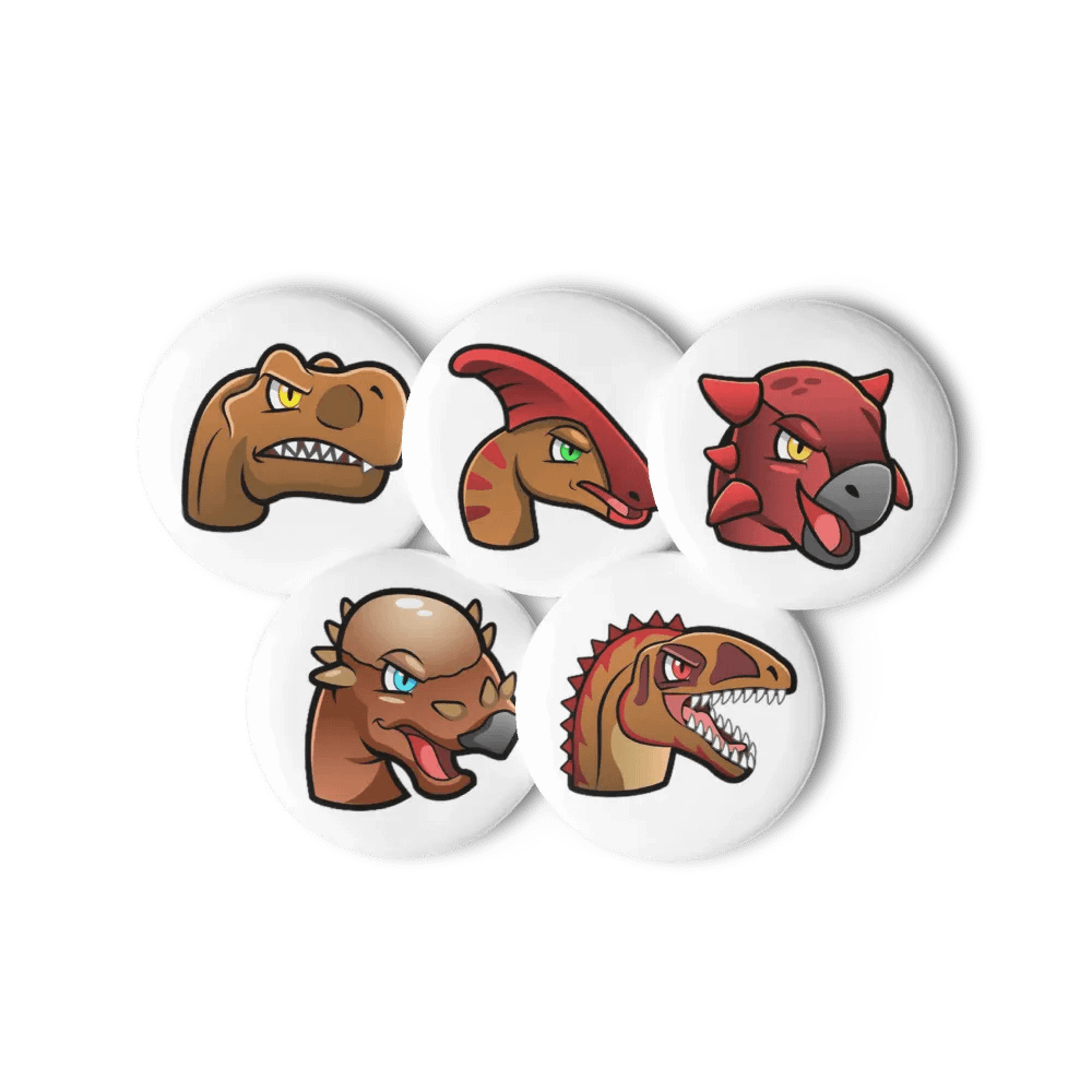 Dino-mite Dinosaur Pin Set #3 product image (11)