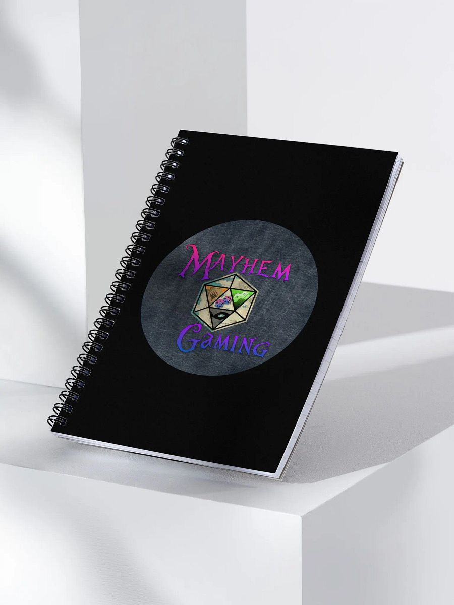 Mayhem Logo Notebook product image (4)