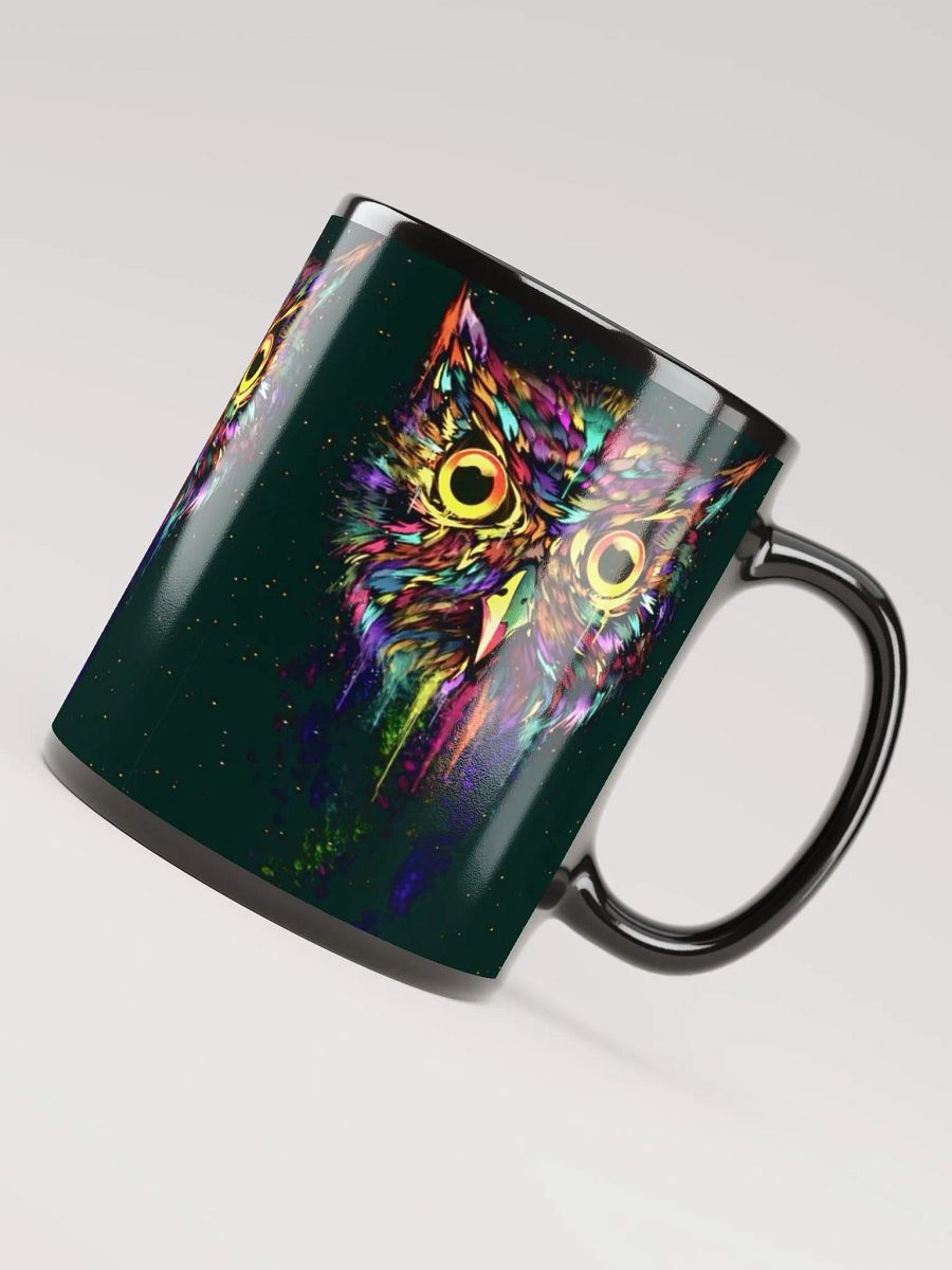 Drippy Owl Mug - Black product image (4)