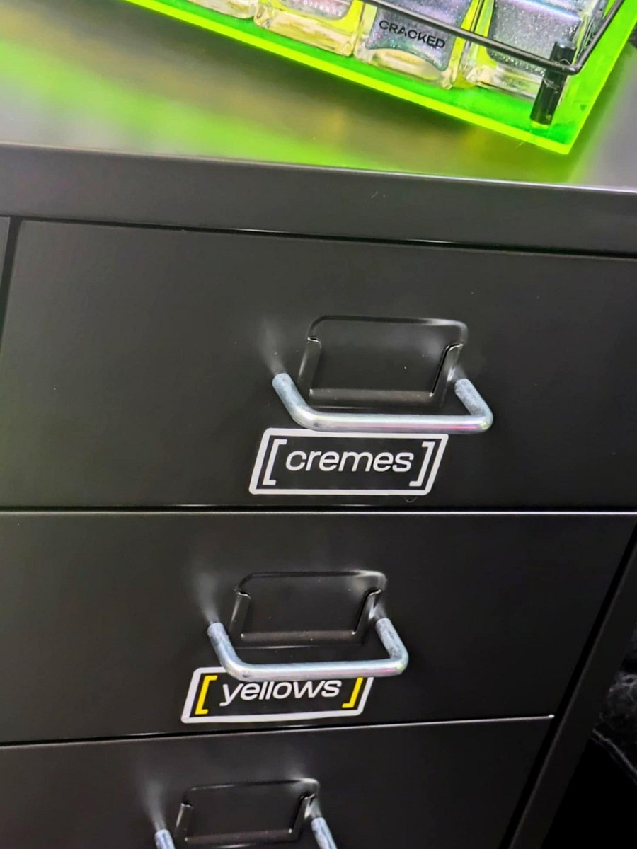 Drawer Labels by Color (white) product image (5)