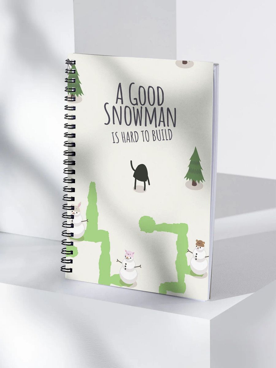 A Good Snowman is Hard to Build Notebook product image (4)