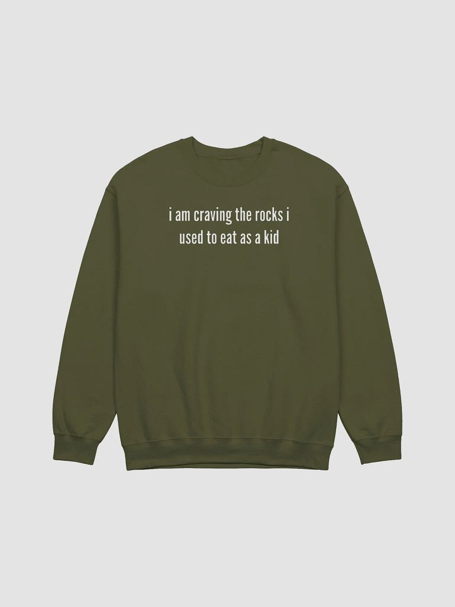 I am craving the rocks I used to eat classic sweatshirt product image (2)