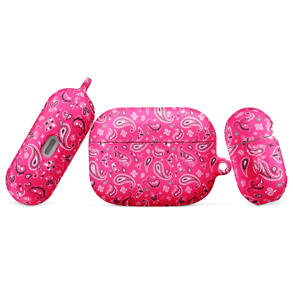 Fuchsia Bandana AirPods Case product image (43)