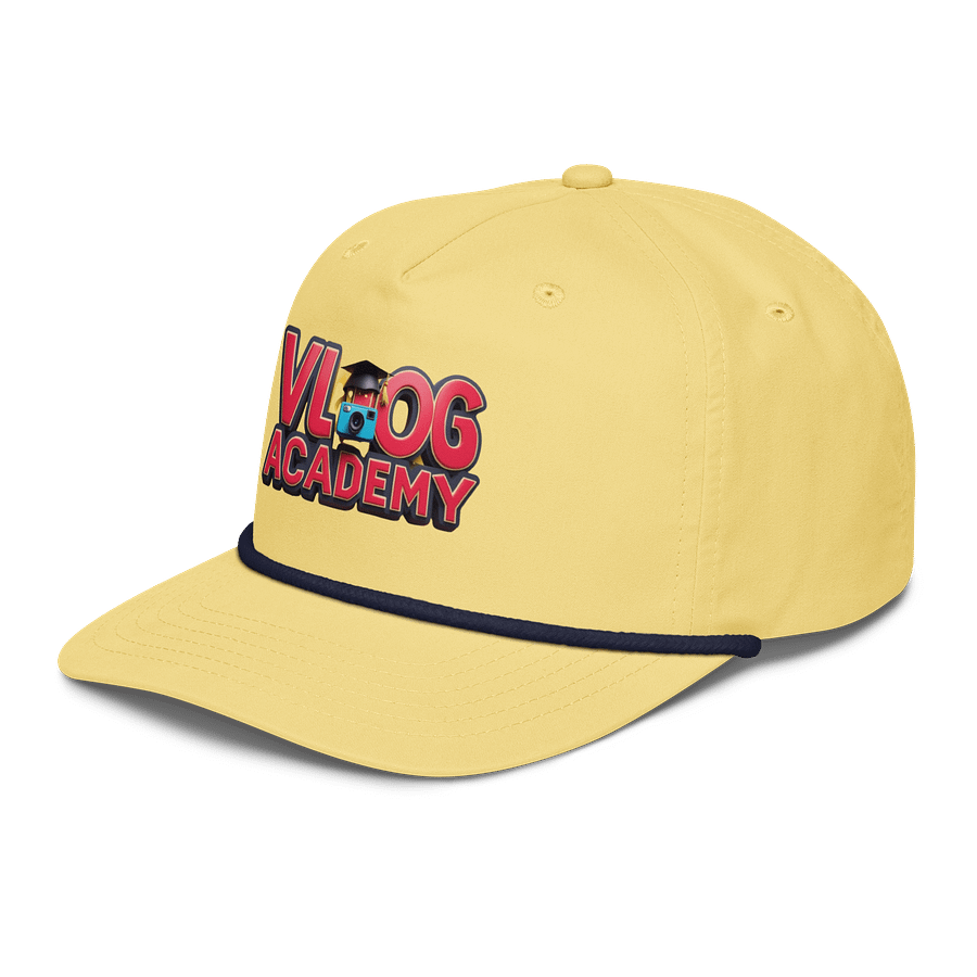 Vlog Academy Big Accessories Golf Rope Cap product image (3)