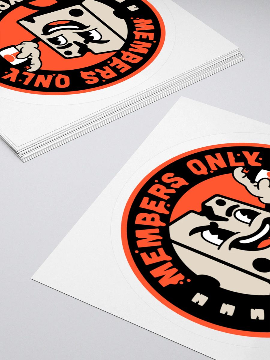 Members Only Sticker product image (4)