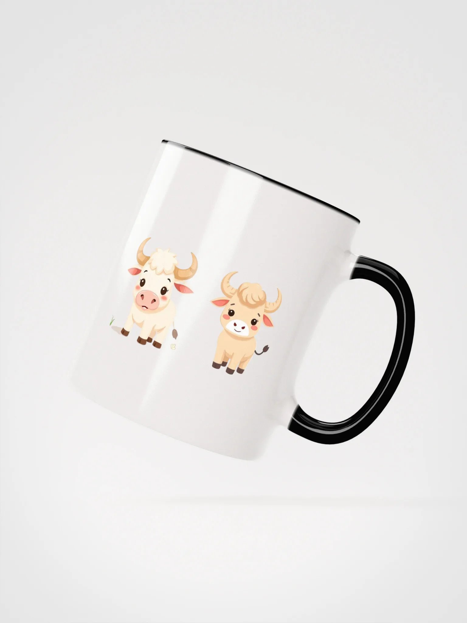 Cheerful Cow Quartet Ceramic Mug product image (17)
