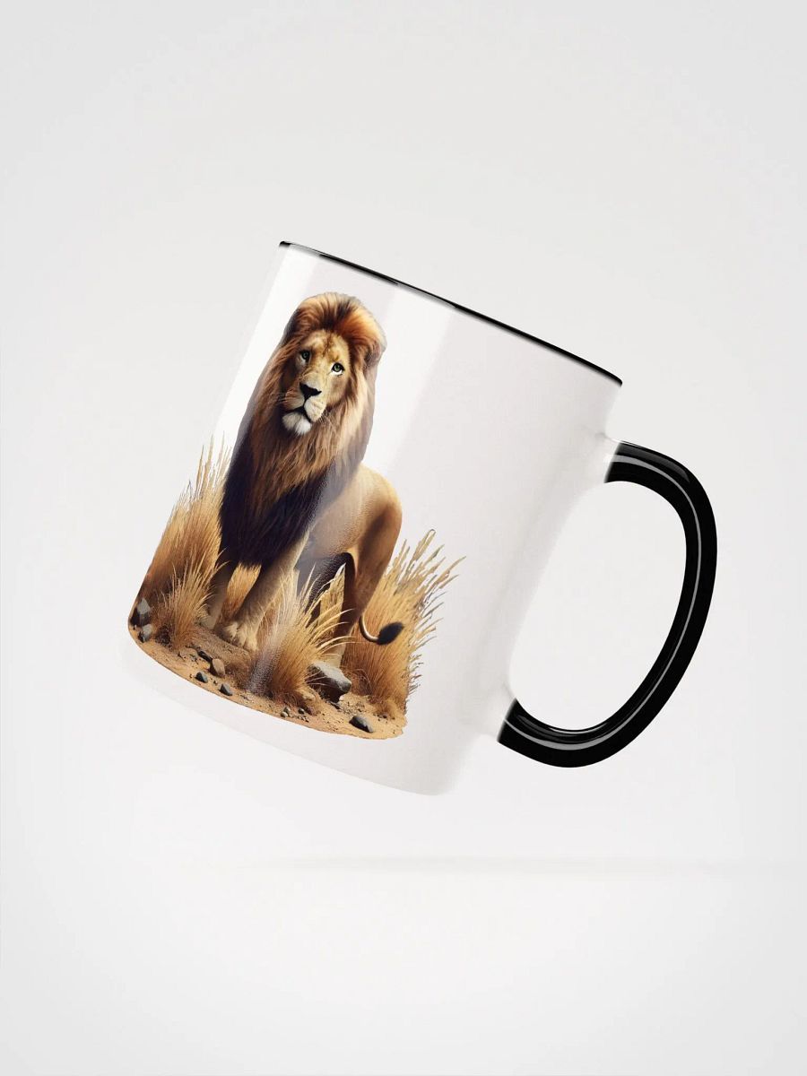 Majestic Lion Ceramic Mug. product image (3)