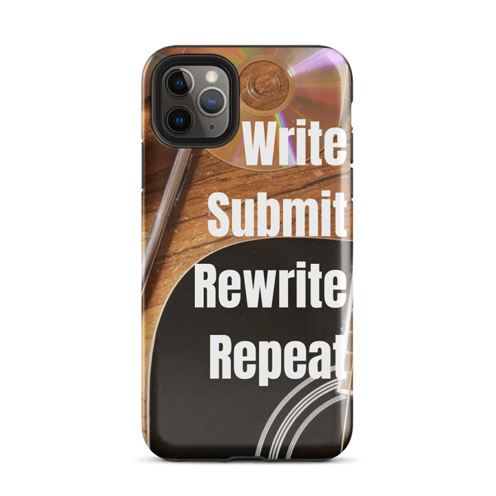 Write Submit Rewrite Repeat Toughness iPhone® Case product image (67)