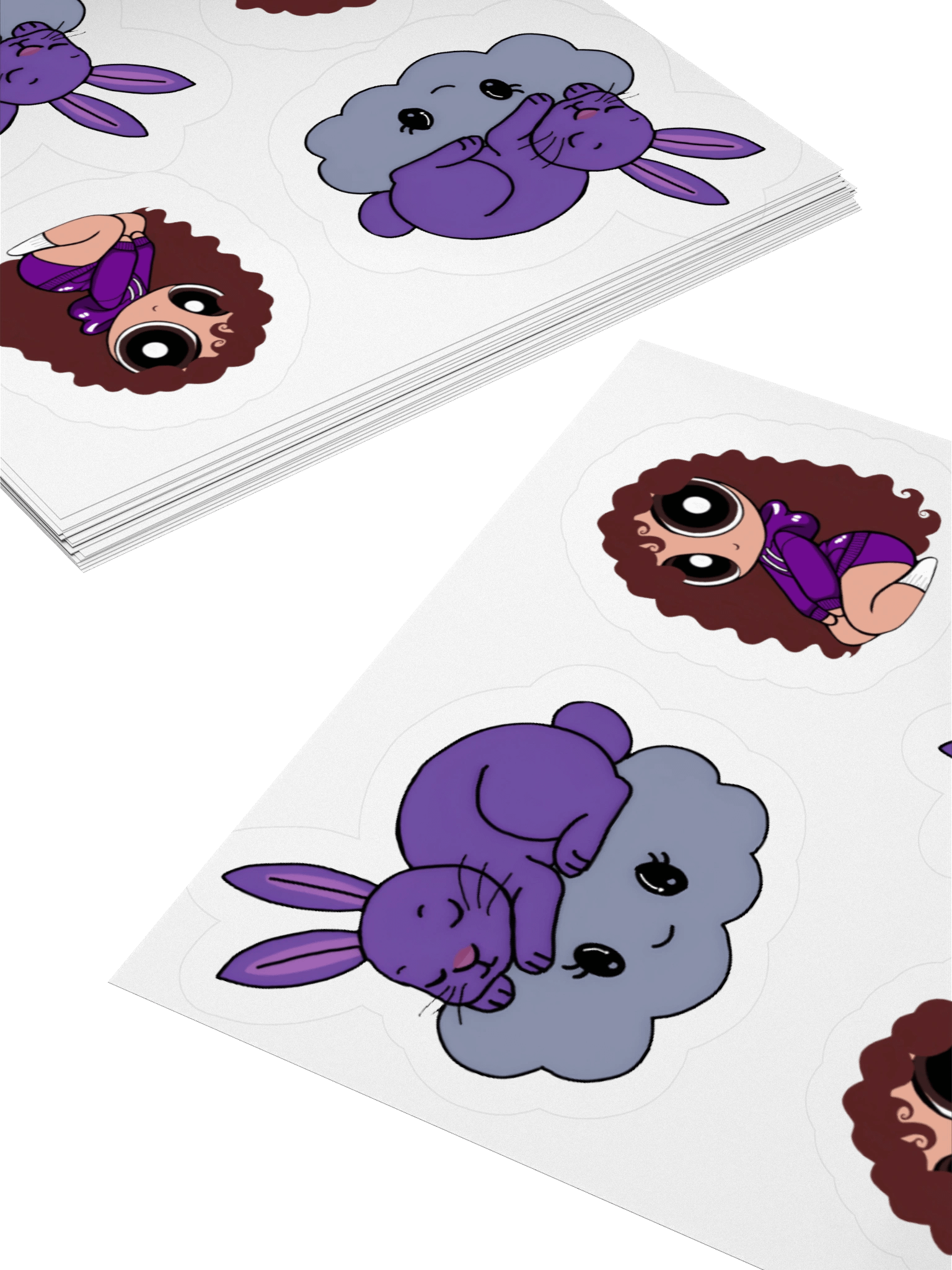 Whimsical Kiss Cut Sticker Set product image (11)