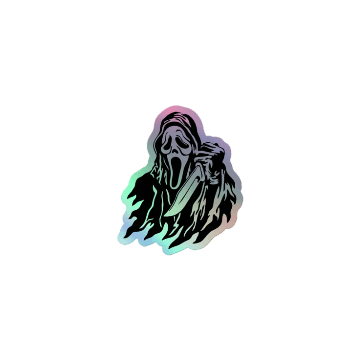 Ghostface Holographic Sticker Sheet product image (1)