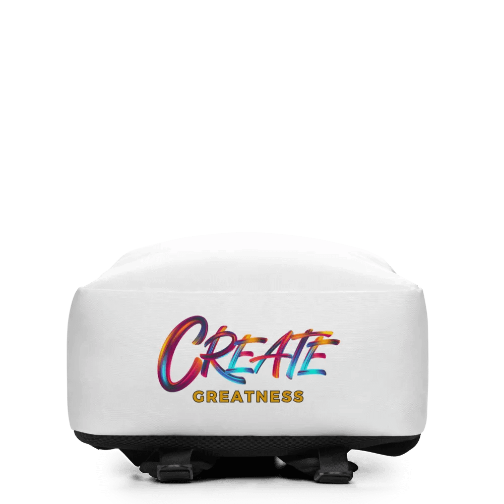 Create Greatness Large Print Backpack product image (6)