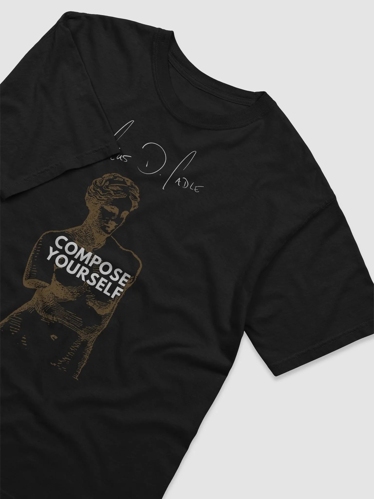 Compose Yourself – Music & Mindset Tee product image (3)