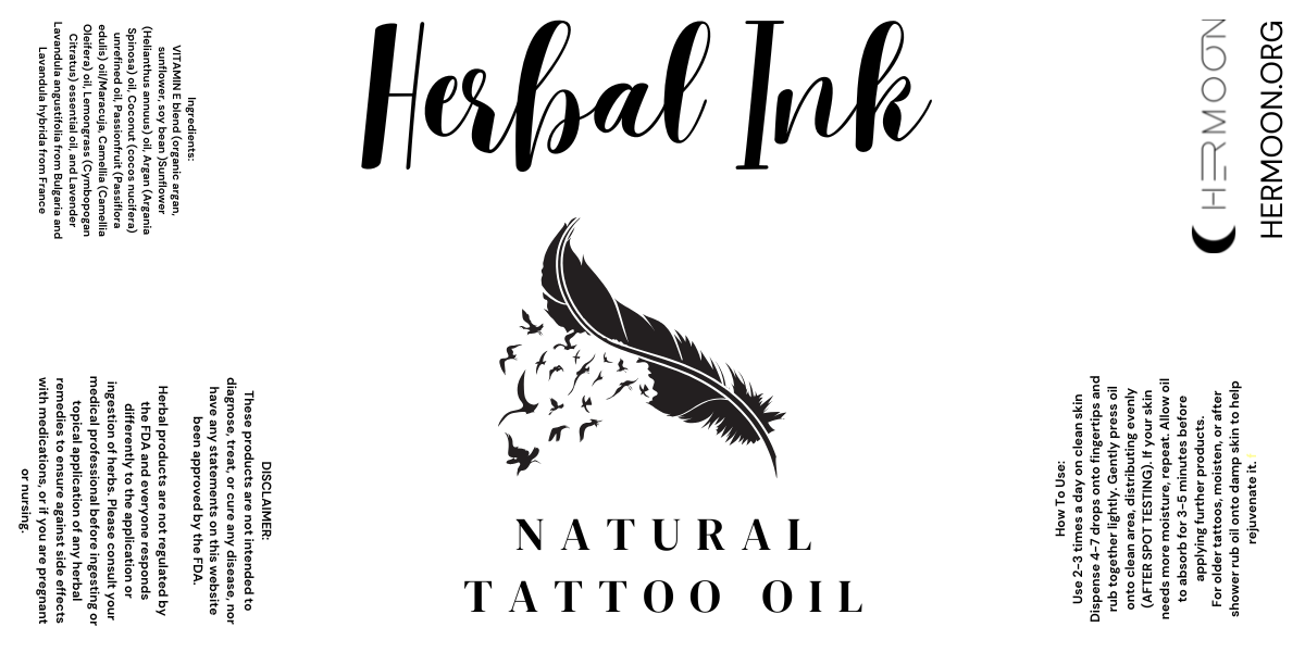Herbal Ink (Tattoo Body Oil) product image (3)