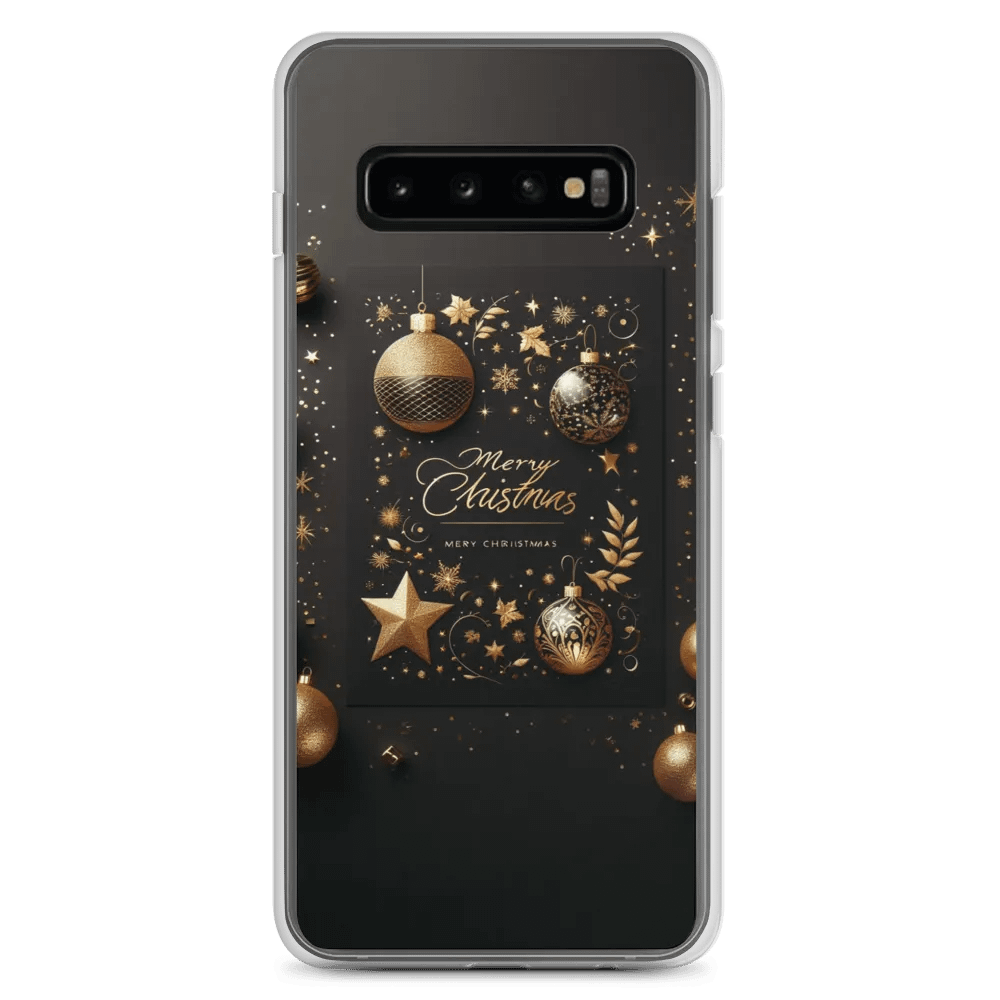 Elegant Merry Christmas Gold Ornament Samsung® Case product image (2)