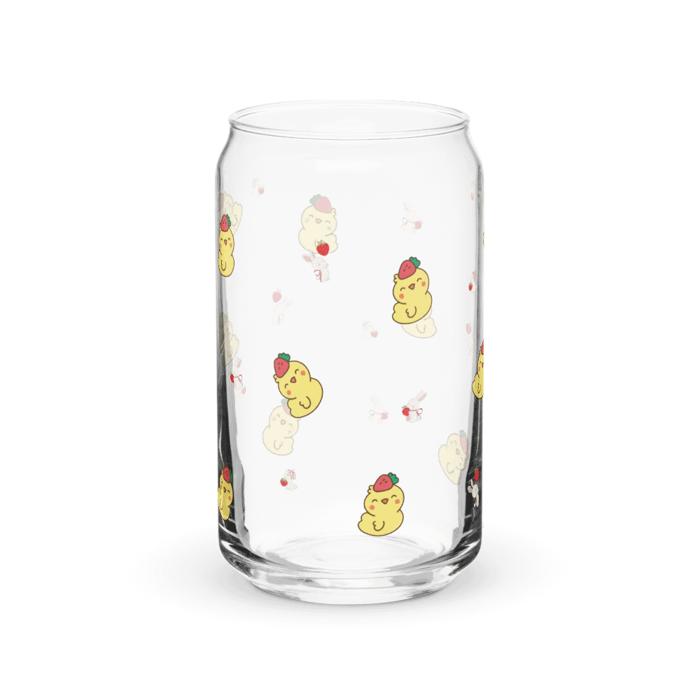 Chickie Strawberries Can Glass product image (8)