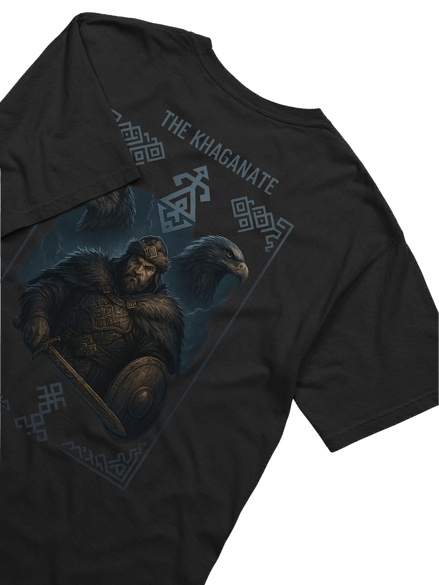 THE KHAGANATE Unleashed: Back-Print Heavyweight Warrior Tee product image (3)