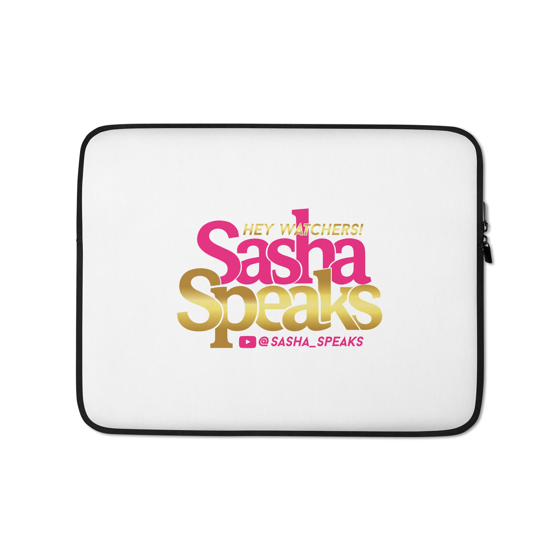 Sasha Speaks Laptop Sleeve product image (1)