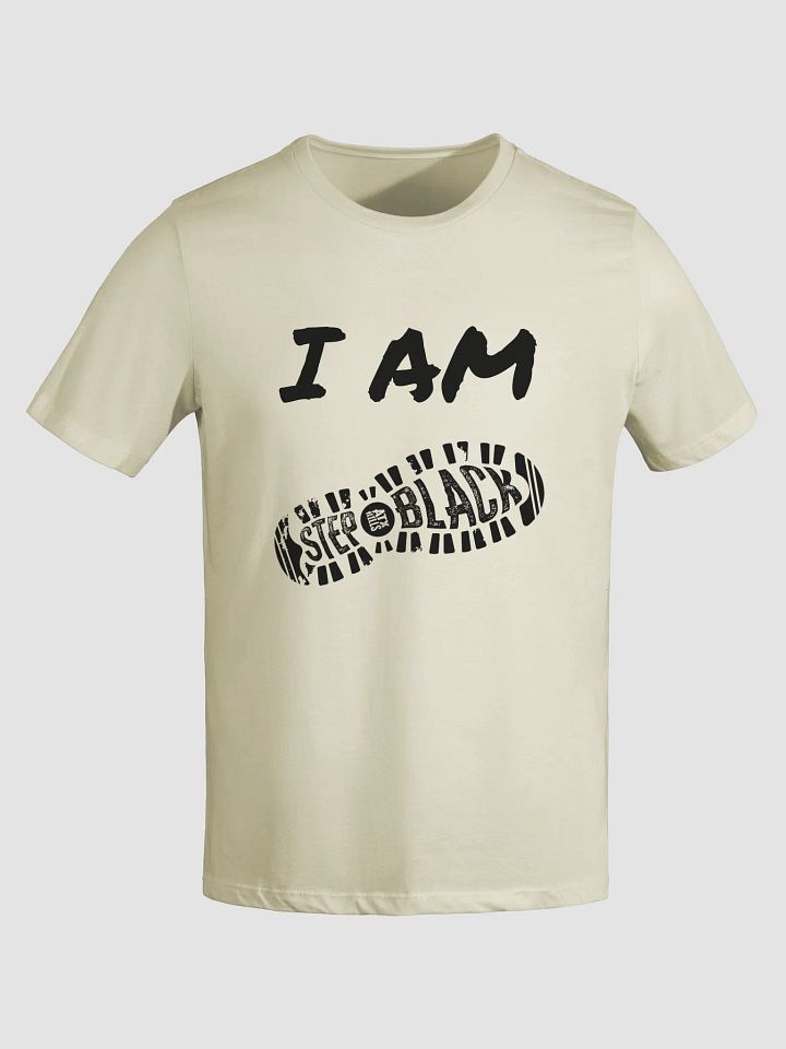 I am Step-Black T-Shirt product image (1)