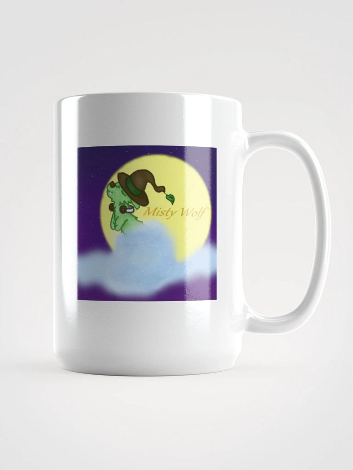 Witchy Wolf White Glossy Mug product image (1)