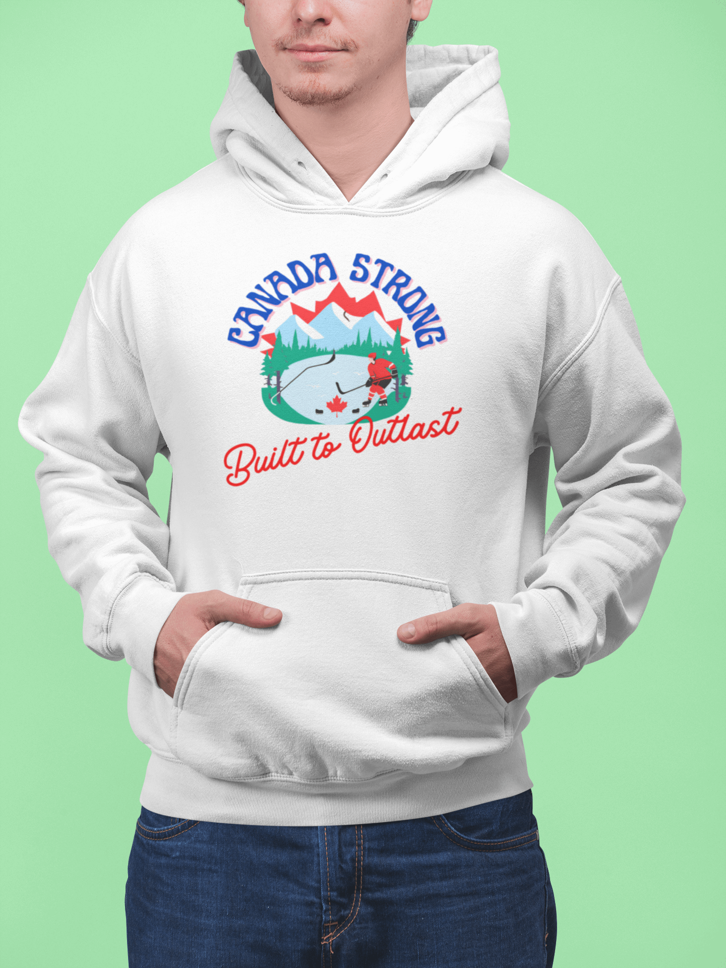 Canada Strong Hockey Hoodie product image (7)