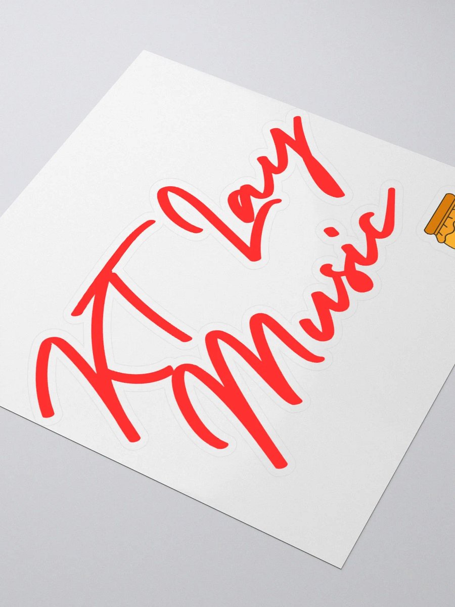 KT Lay Music Merch Logo Sticker product image (3)