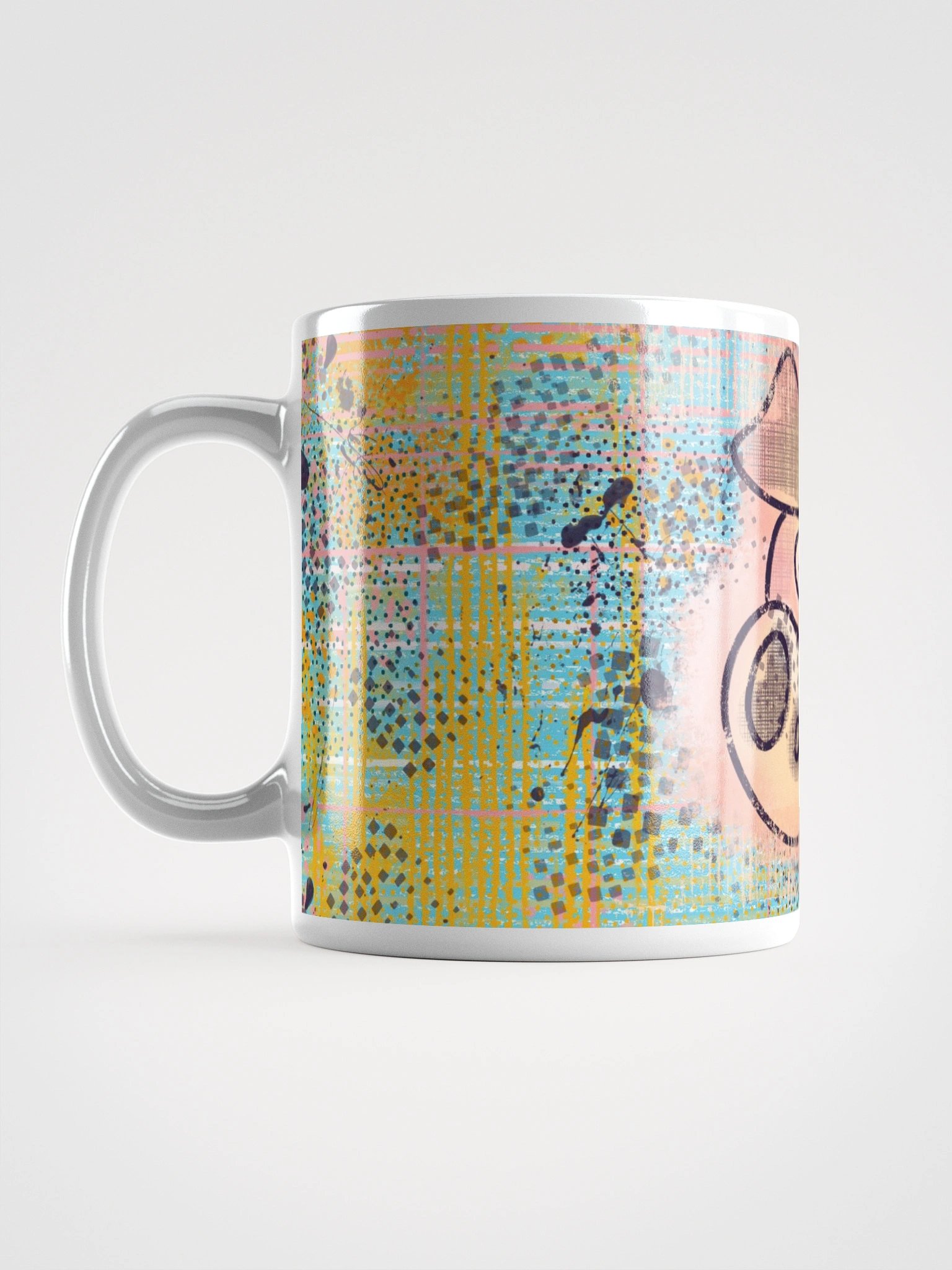 Funny Hand Drawn Cartoon Pig Mug product image (6)