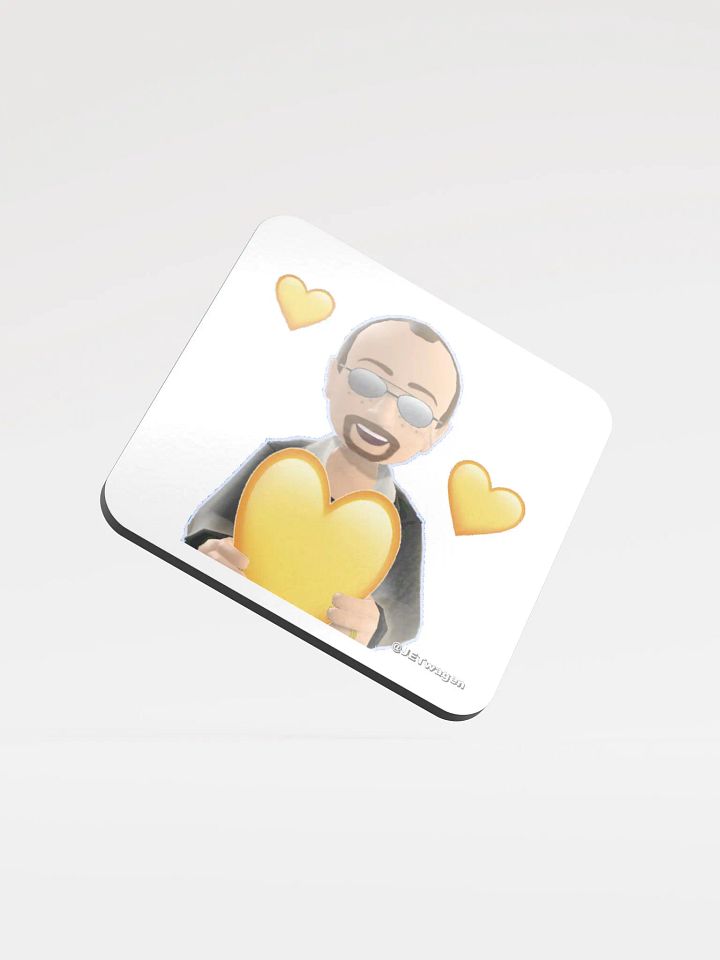 Hearts Emote - Coaster product image (1)
