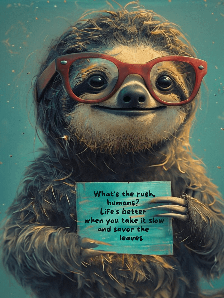 4 Happy Sloth Appeal Digital product product image (4)