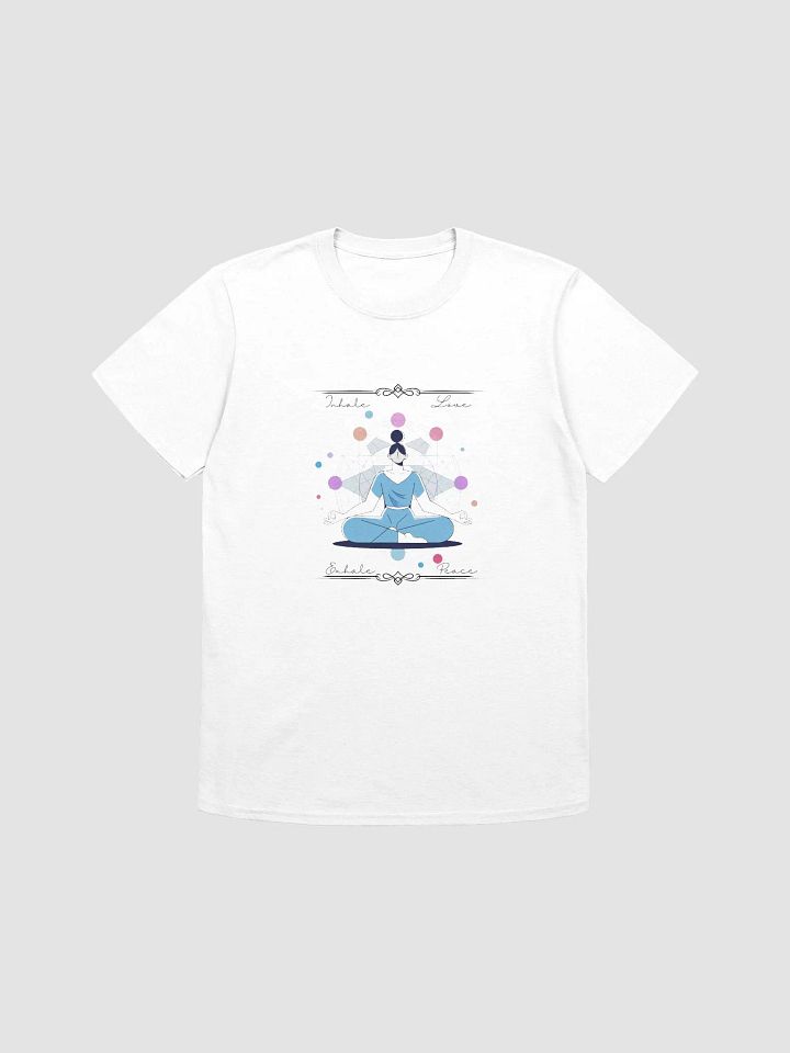 Inhale Love Exhale Peace T-Shirt | Soft & Lightweight Unisex Tee for Comfort and Style product image (17)