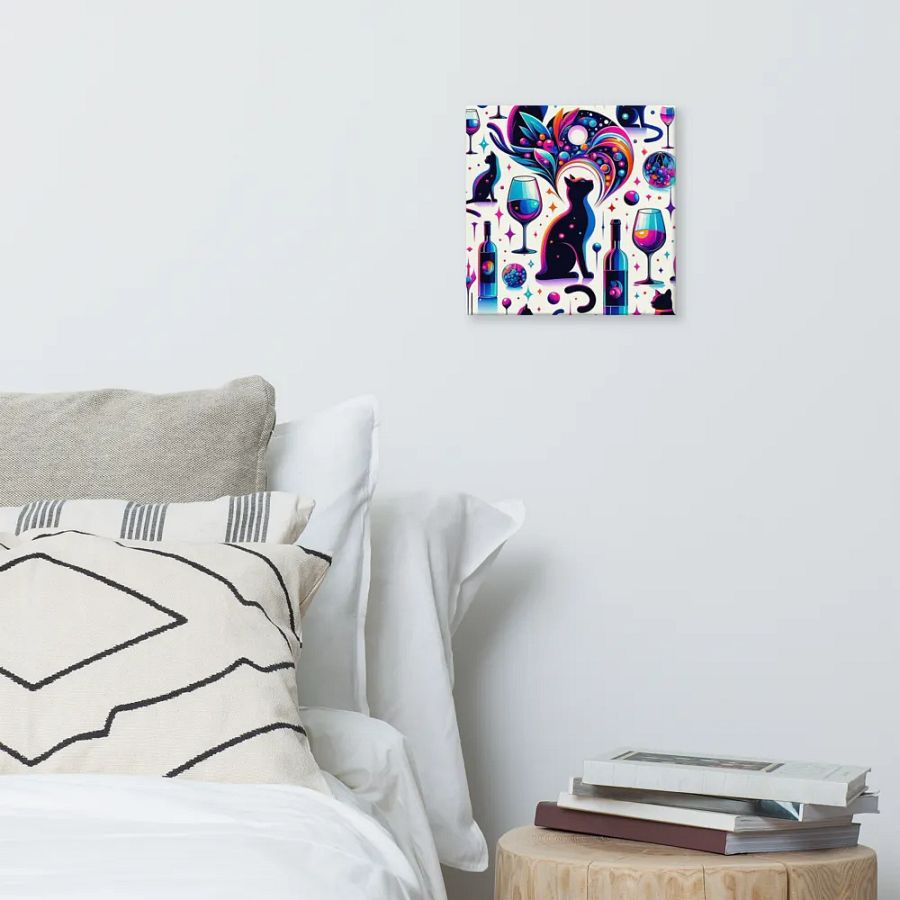 Canvas (in): Cats and Wine product image (6)